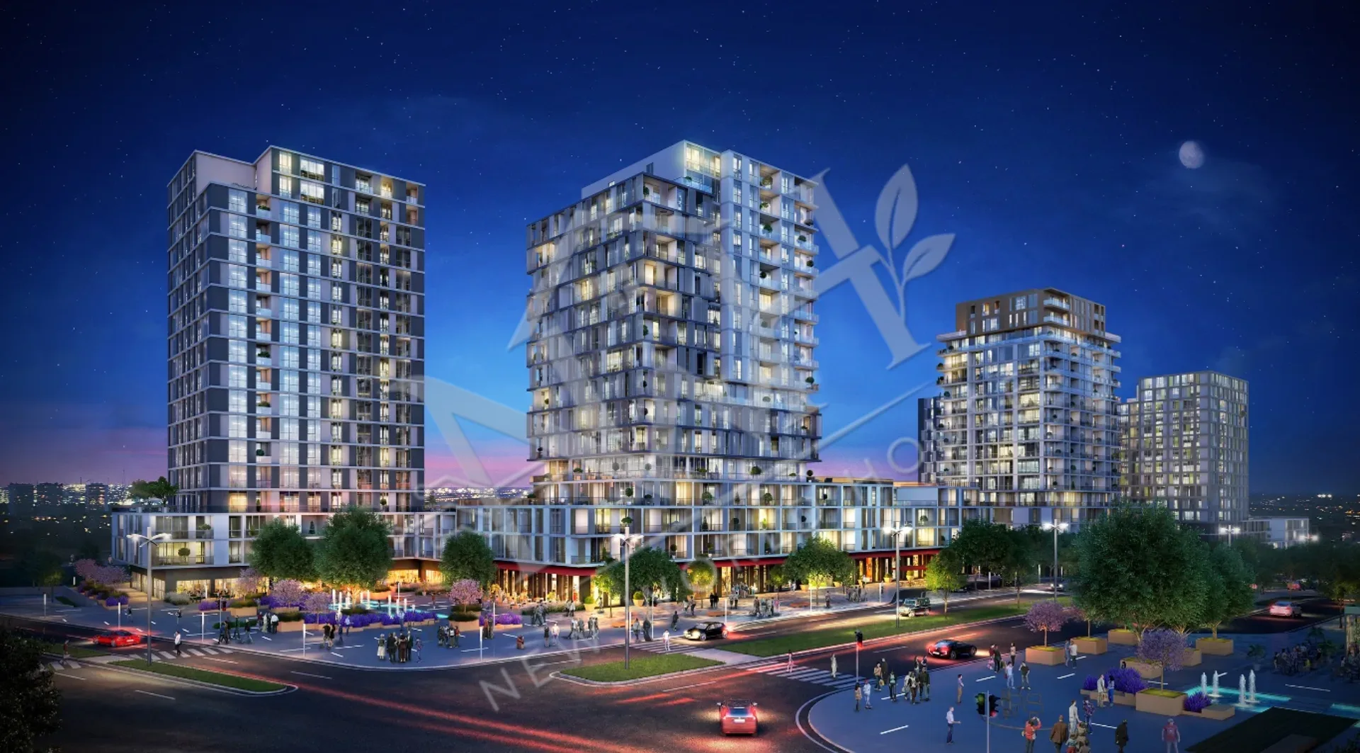 Modern Family Apartments for Sale in Basaksehir