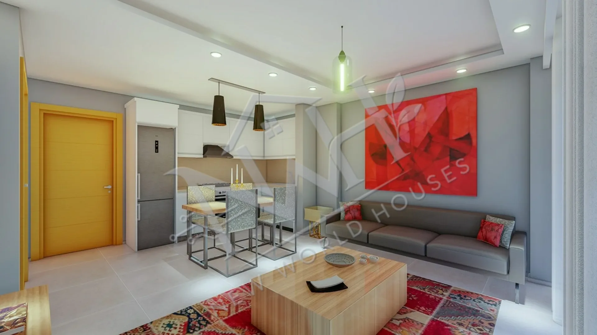 Luxury Apartments for Sale in Cihangir, One of the Beloved Neighborhoods of Beyoğlu