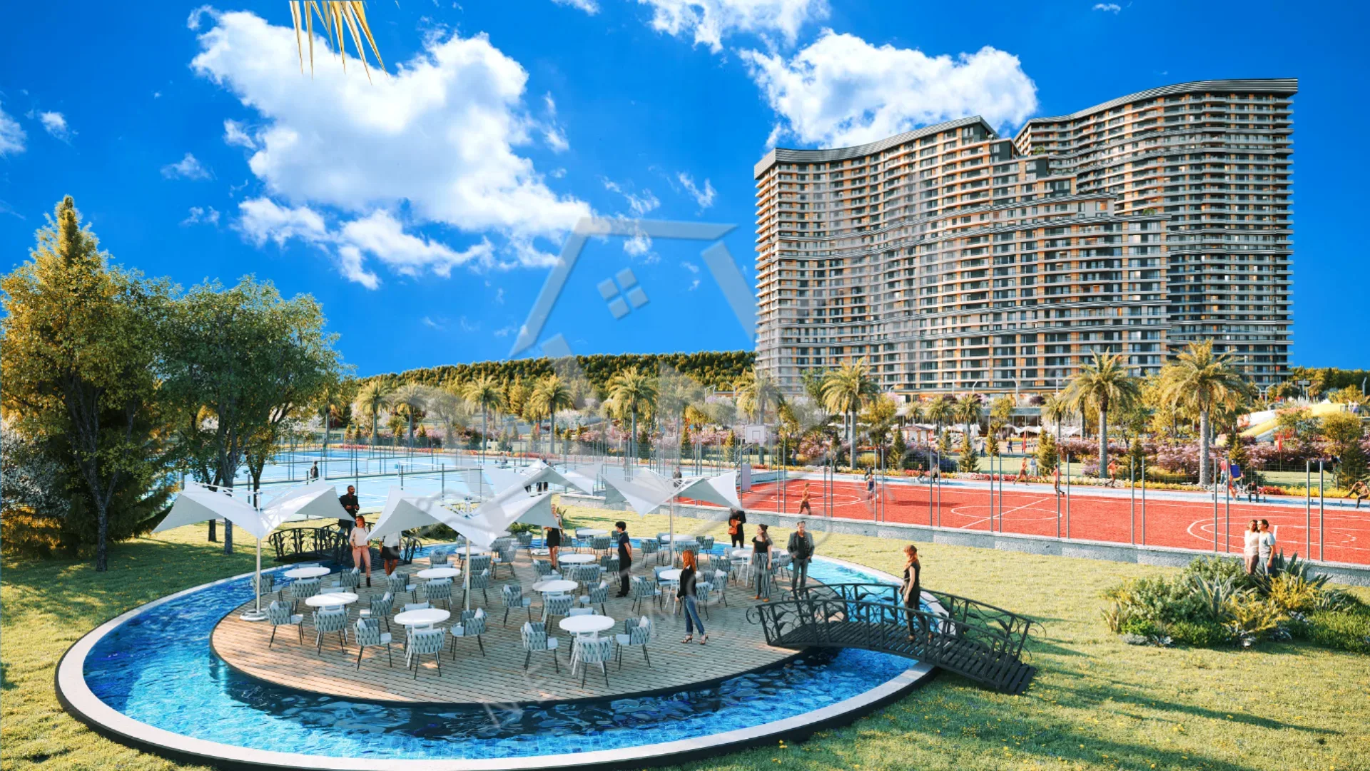 Luxury Flats with Magnificent Sea Views for Sale in Demir Life