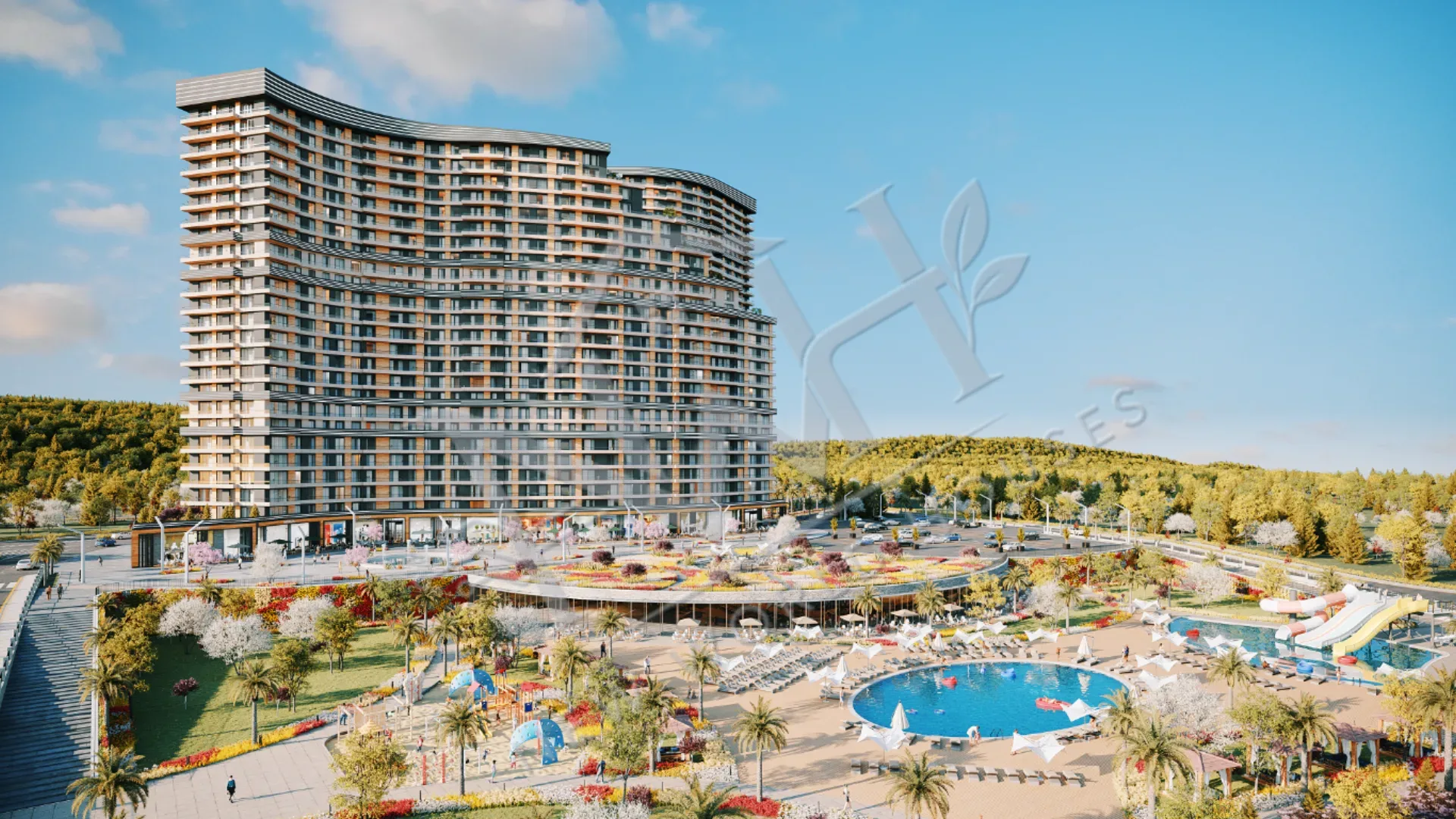 Luxury Flats with Magnificent Sea Views for Sale in Demir Life