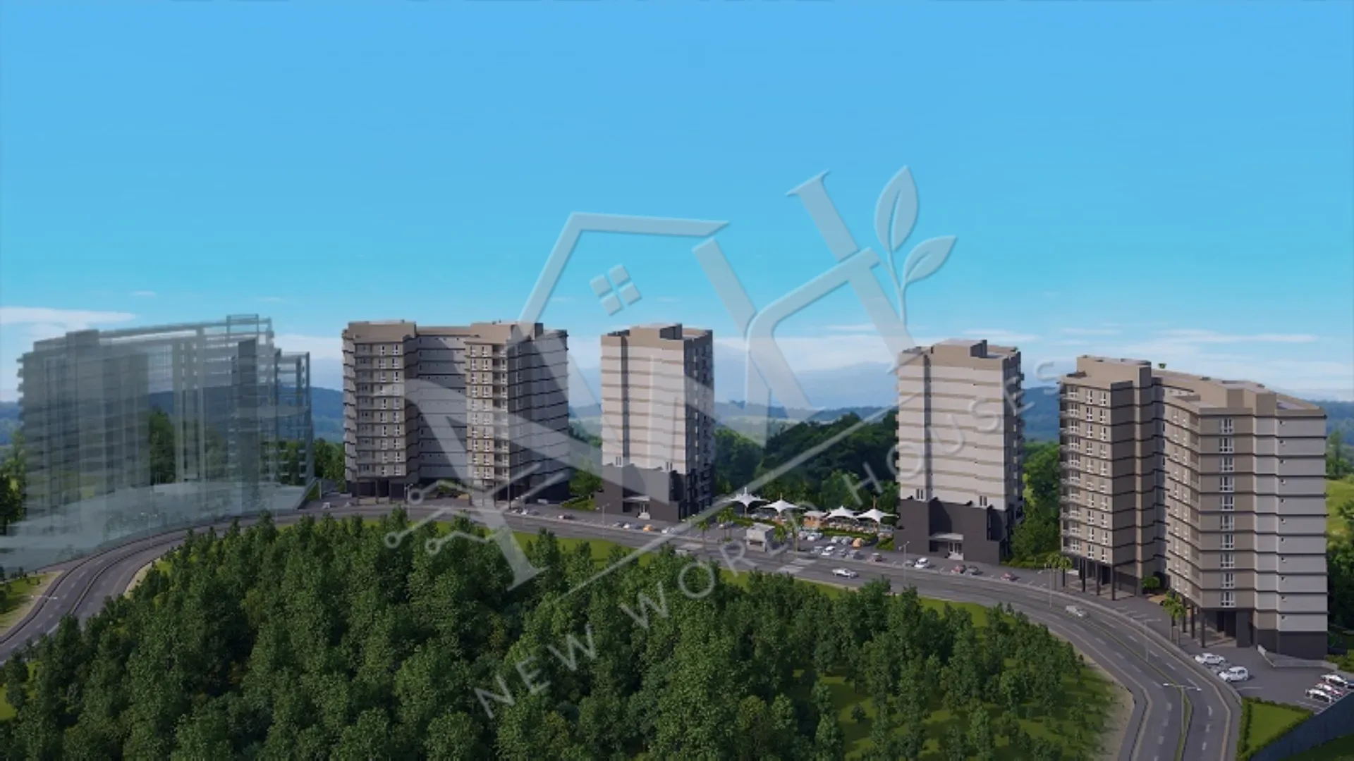 Centrally Positioned Apartments for Sale in a Complex in Başakşehir