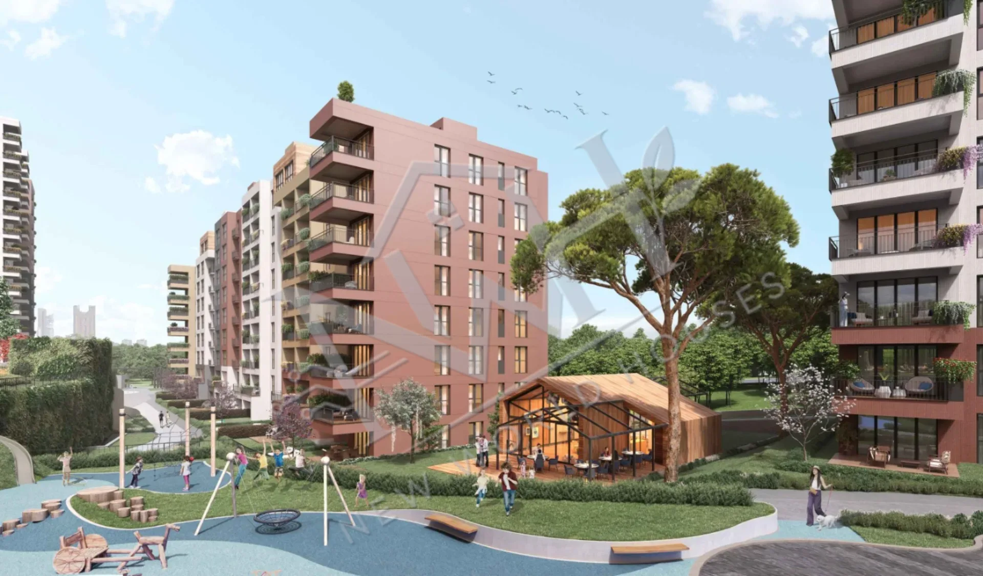 Luxury Apartments Nestled With Nature in Ümraniye