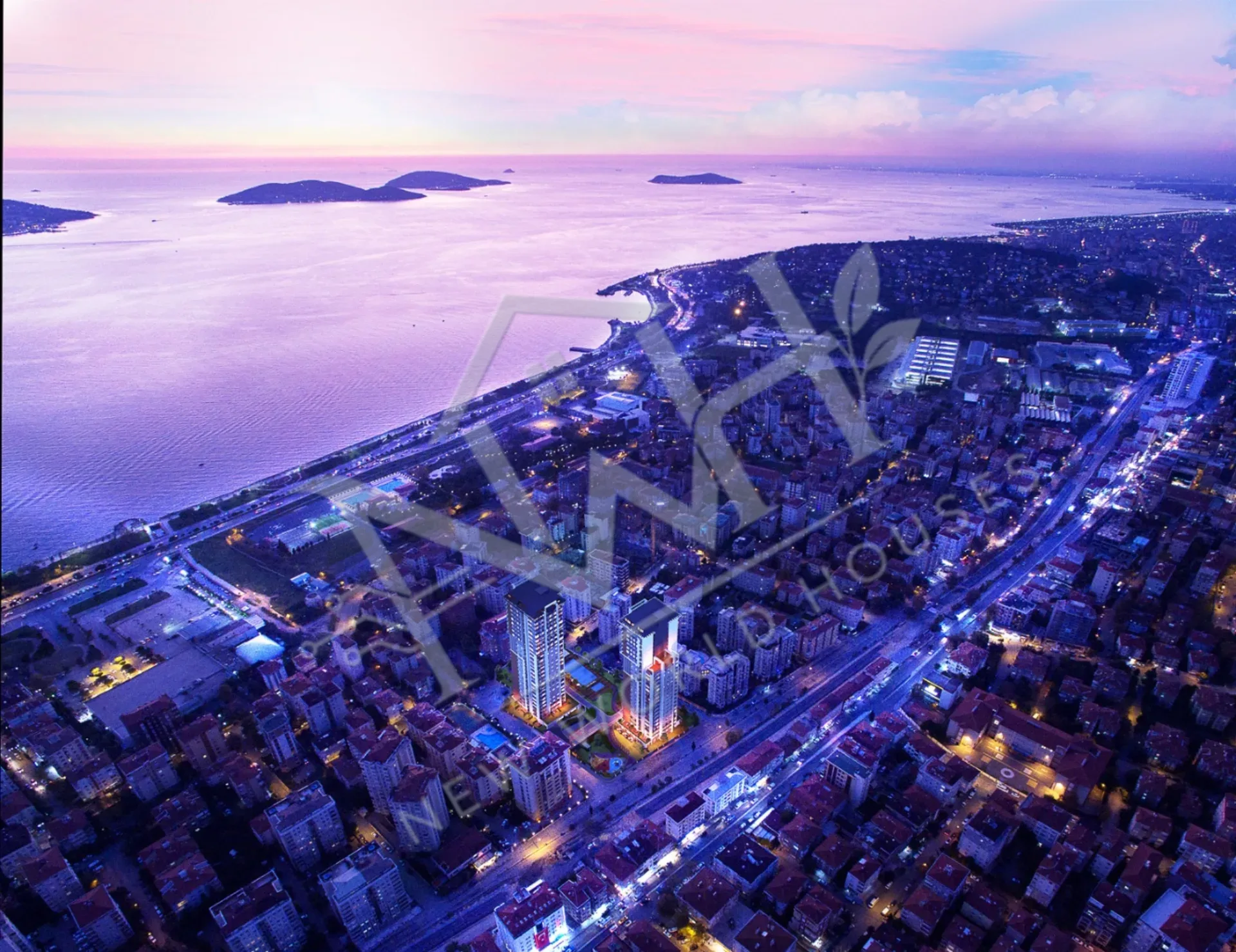 Sea View Luxury Flats for Sale in Kartal