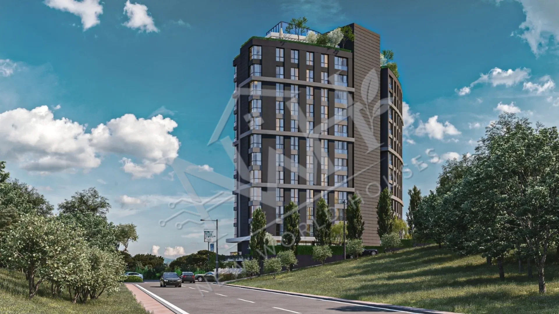 Luxury Apartments for Sale in a Complex in Umraniye
