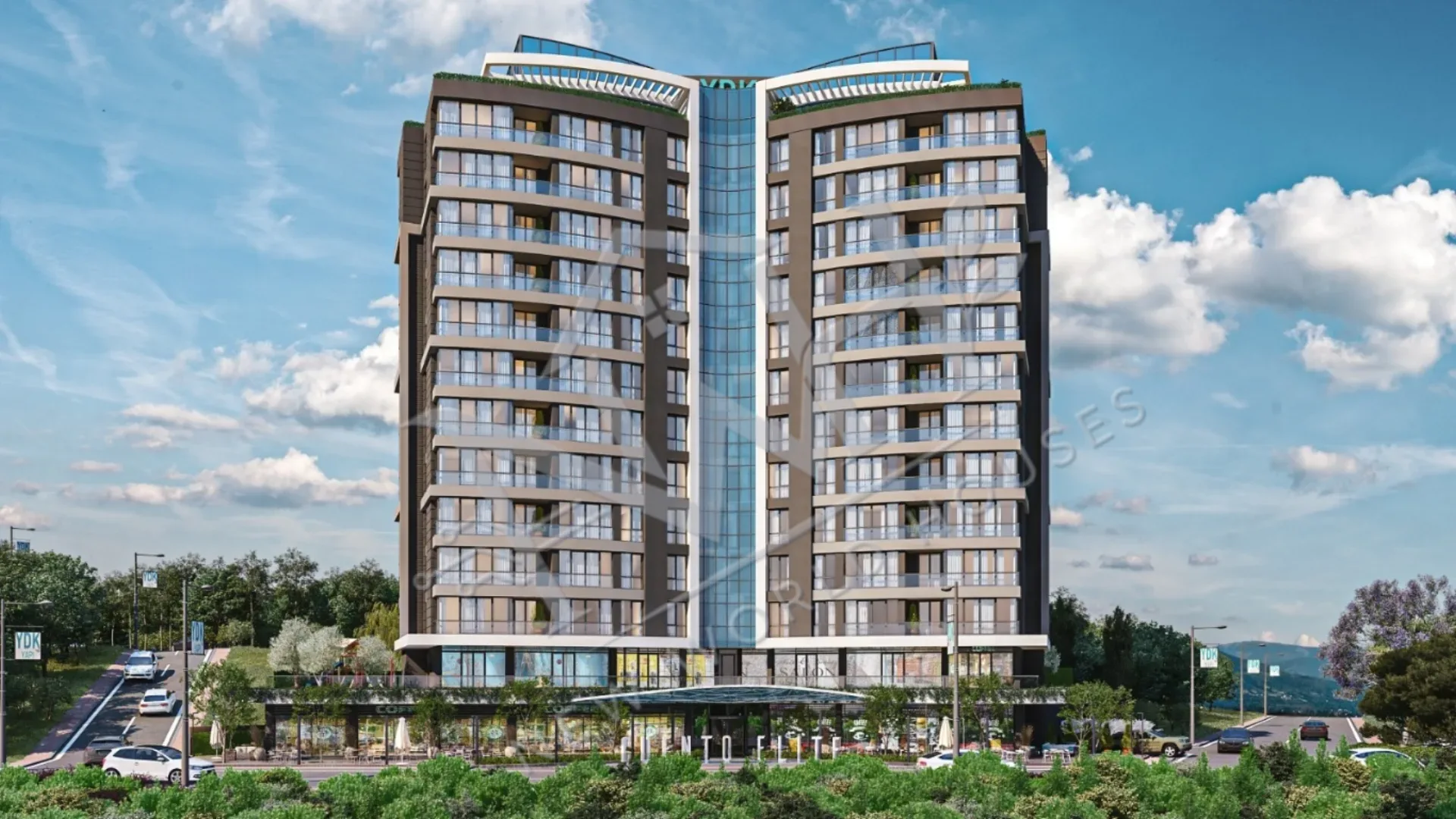 Luxury Apartments for Sale in a Complex in Umraniye