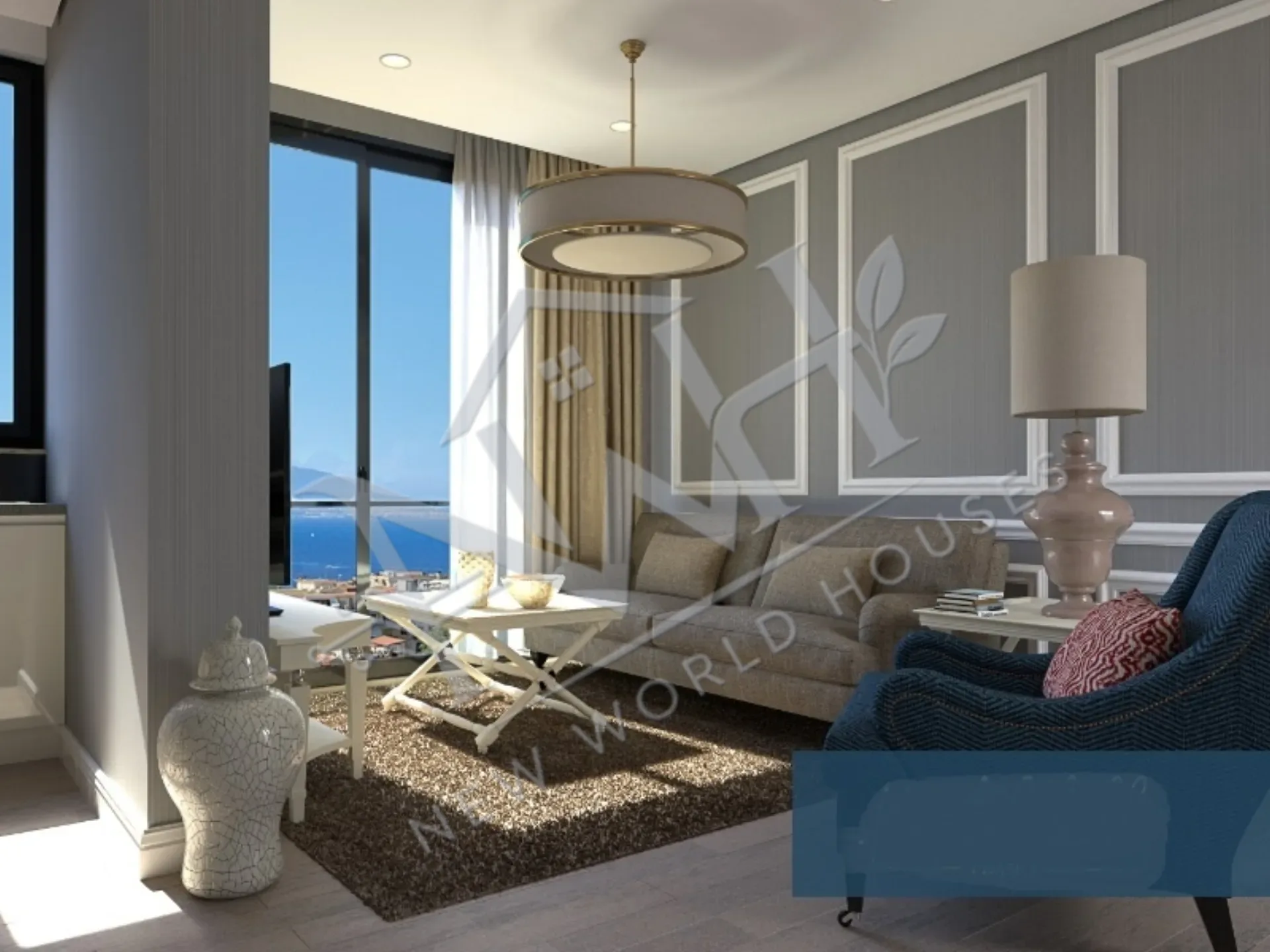 Recently Completed Apartments with Sea & Forest View in Kartal