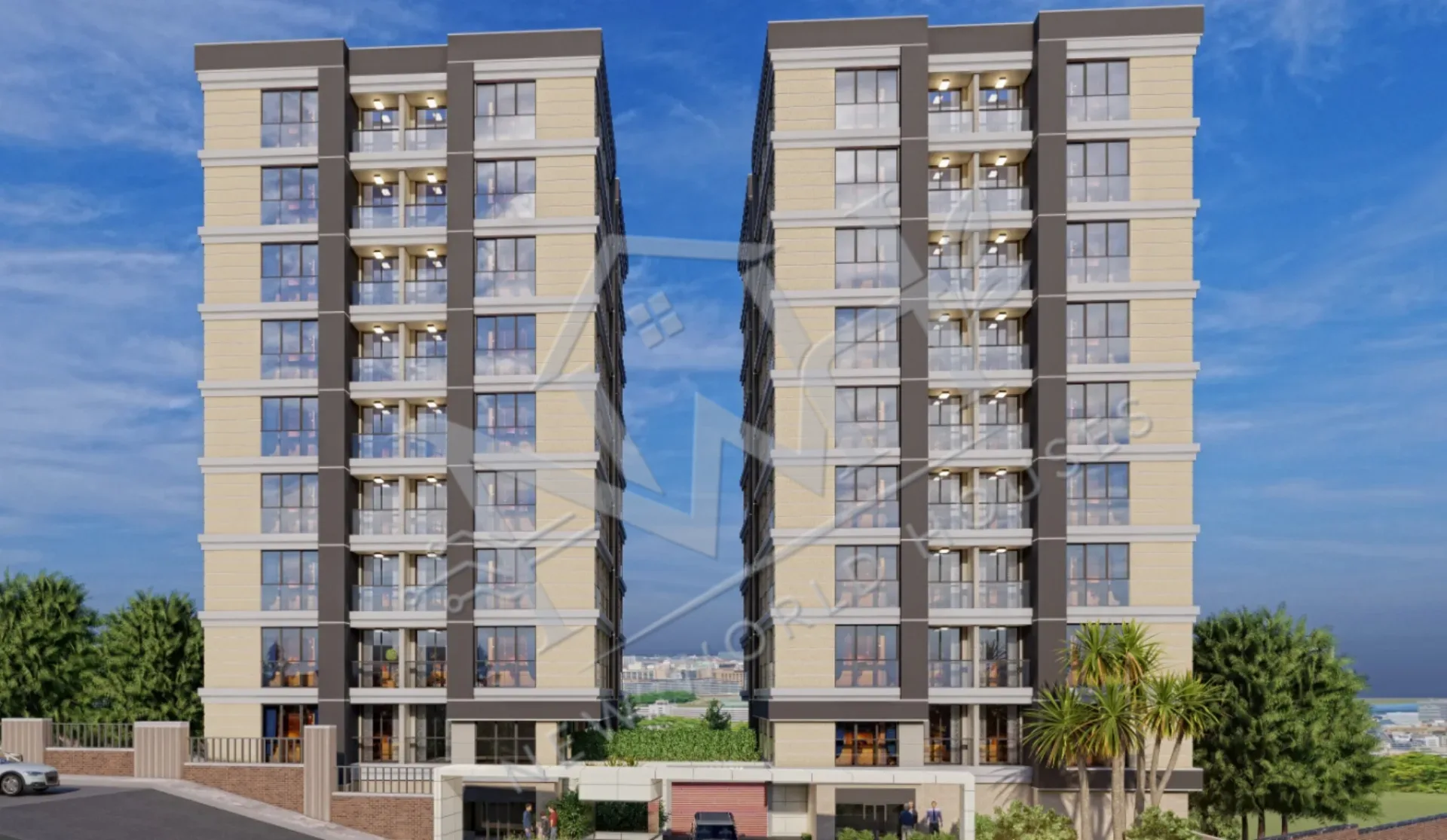 Luxury Flats for Sale in a Central Location in Alibeyköy