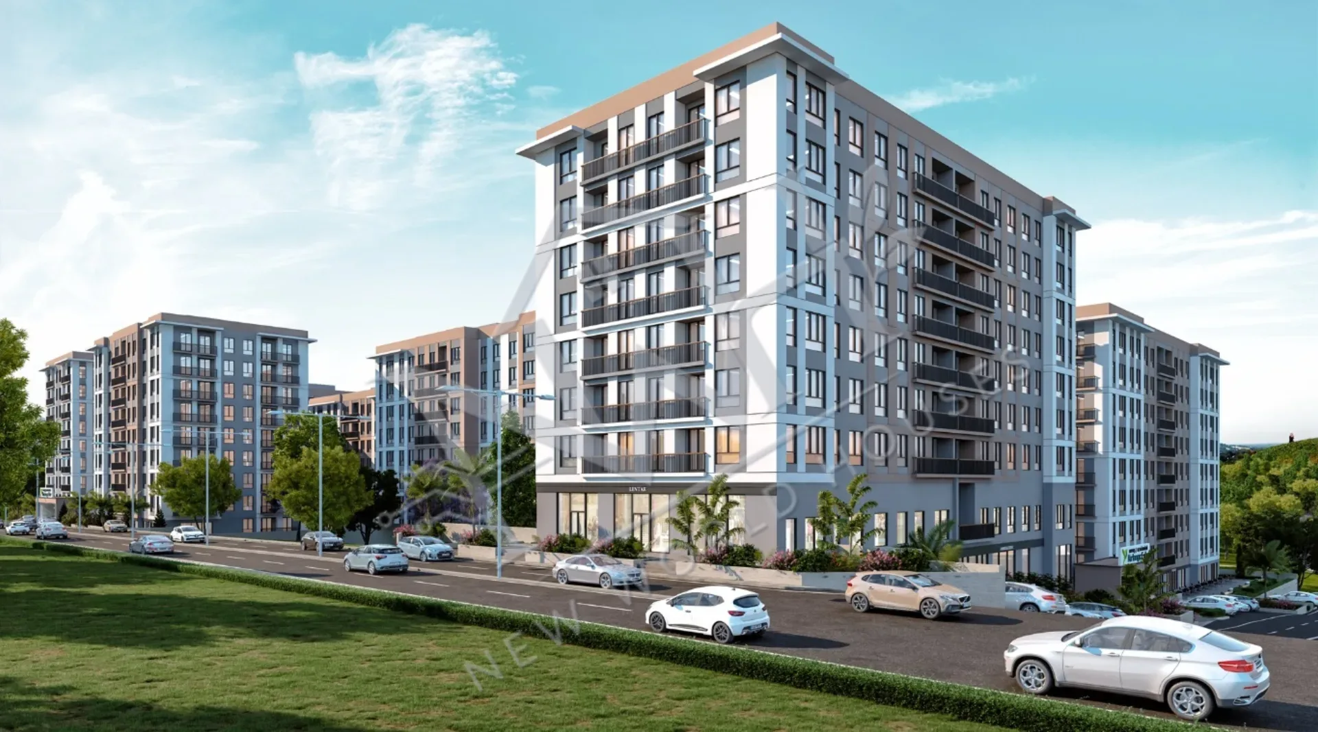 Luxury Flats for Sale in Beylikdüzü Kırlangıç ​​Houses
