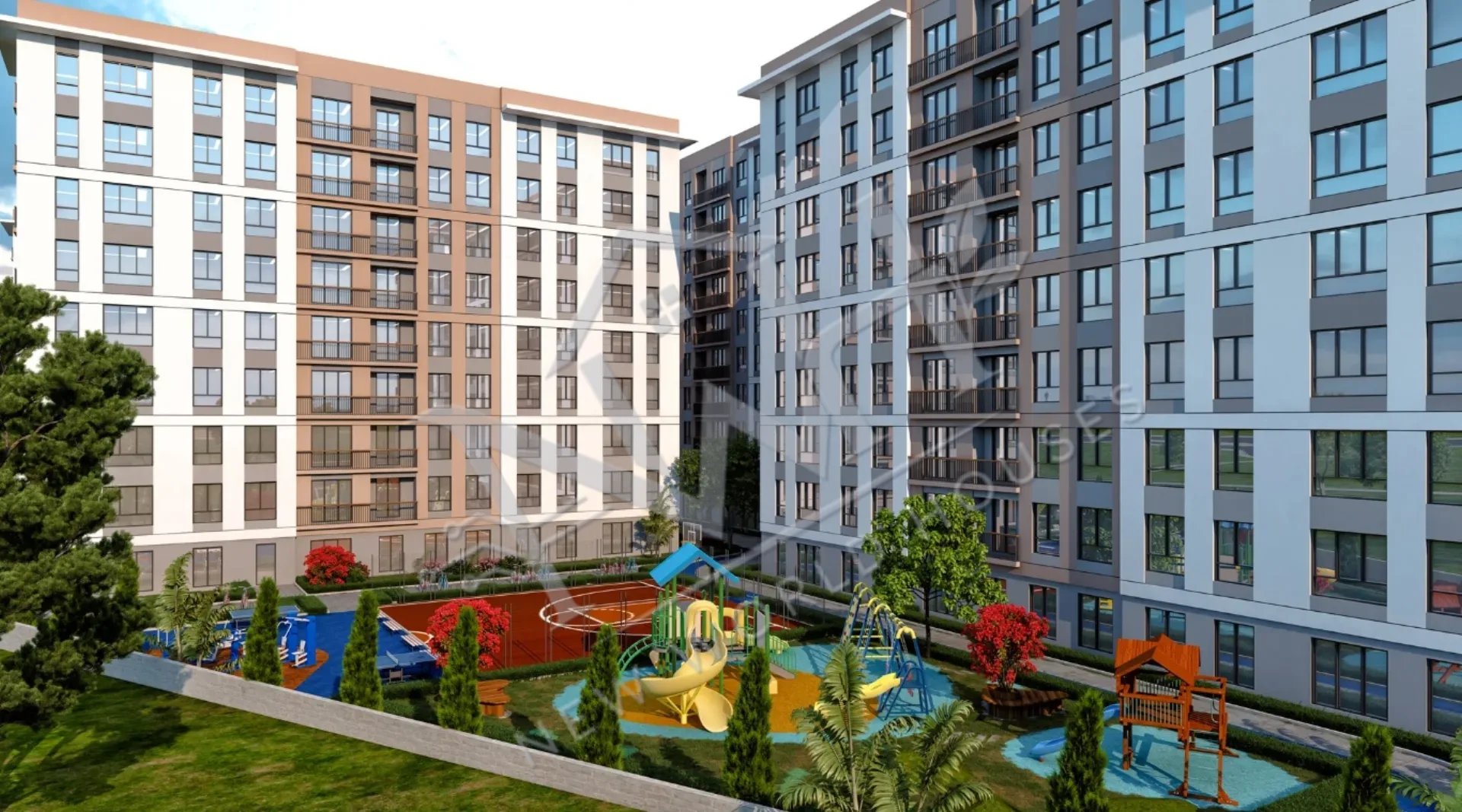 Luxury Flats for Sale in Beylikdüzü Kırlangıç ​​Houses