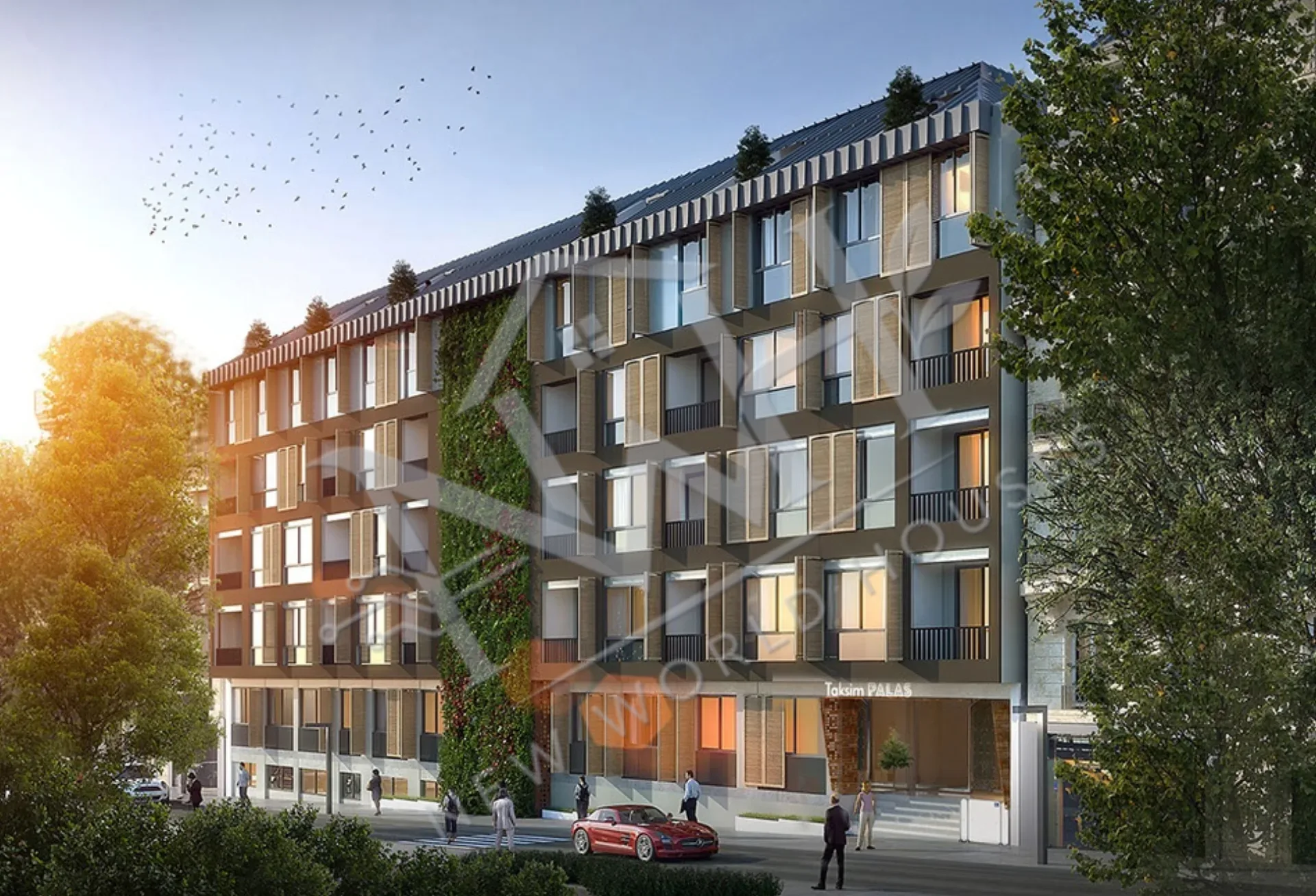 Luxury Apartments for Sale in Taksim Palace Project in Şişli