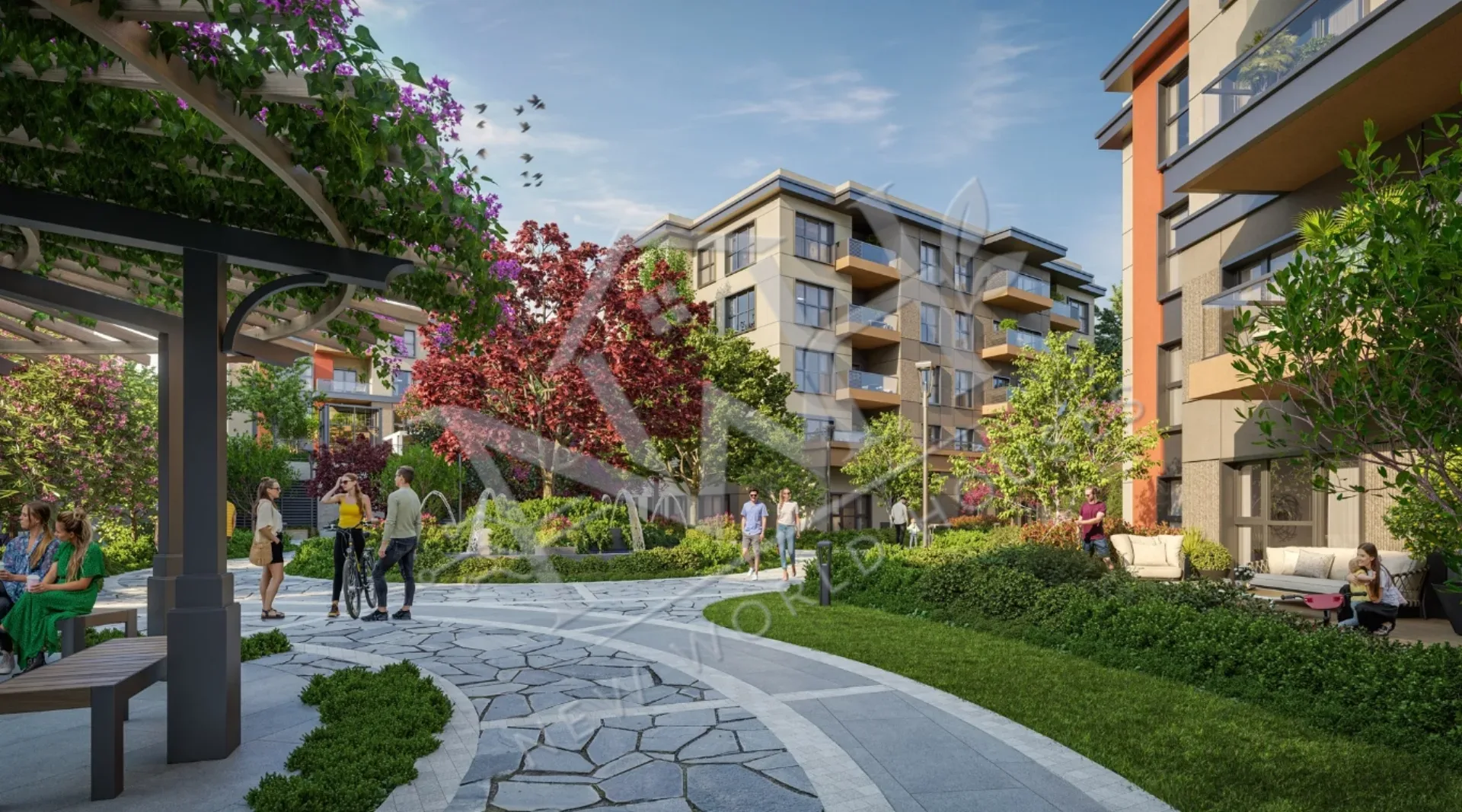 Luxury Apartments for Sale in Pendik with Islands and Nature Views