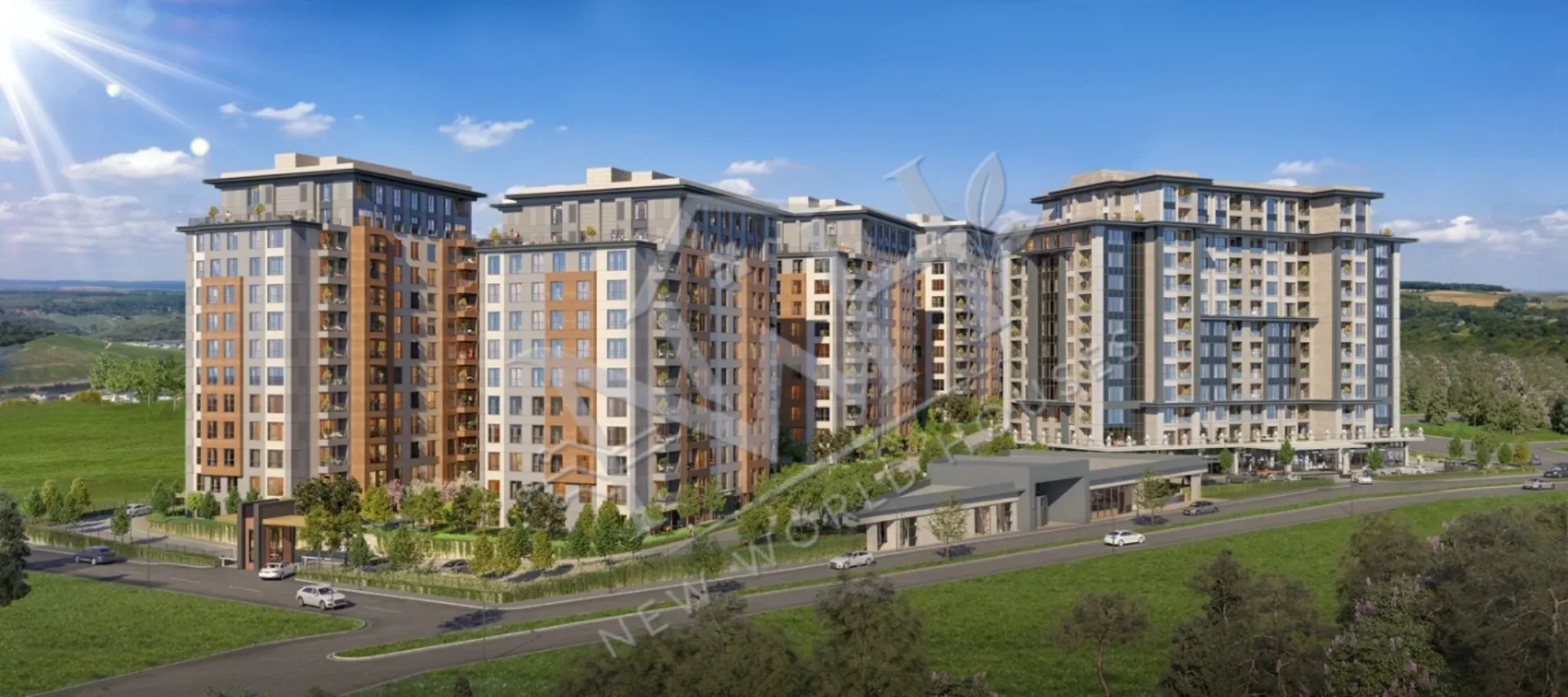 Luxury Apartments for Sale in a Central Location in Sultangazi