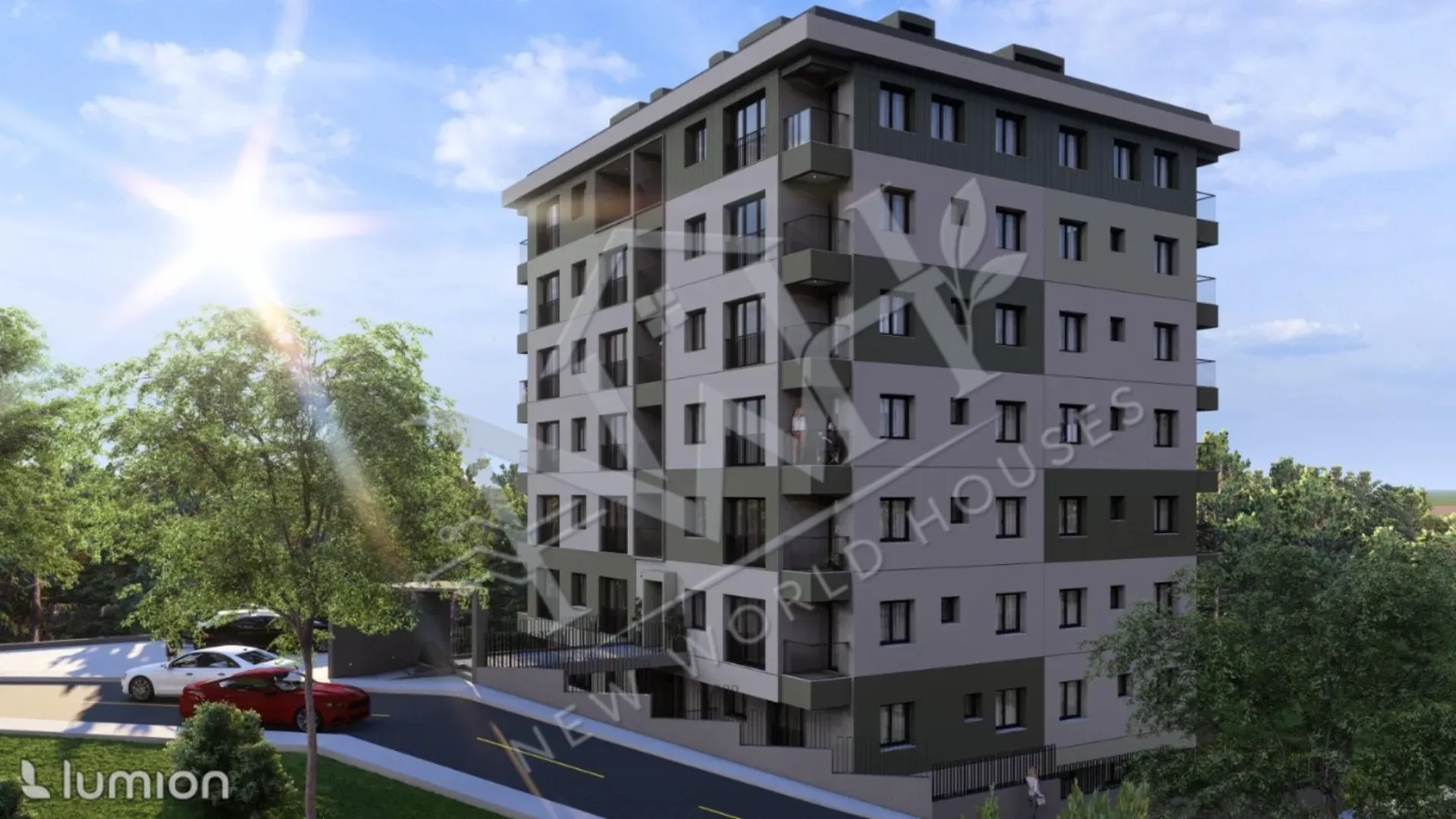 Luxury Apartments for Sale in a Central Location in Besiktas