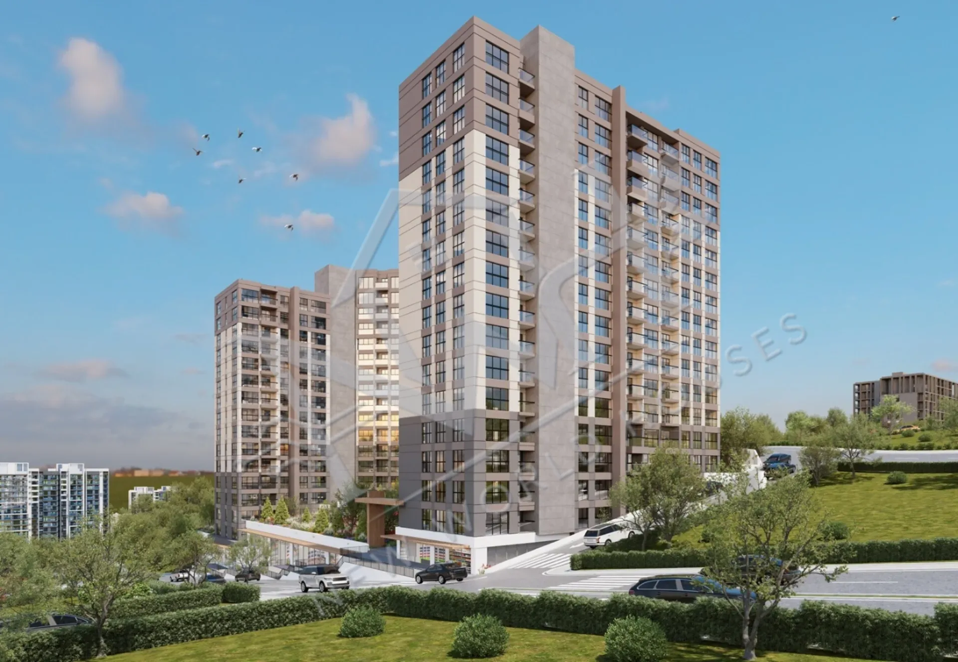 Luxury Apartments for Sale in New Site in Gaziosmanpaşa