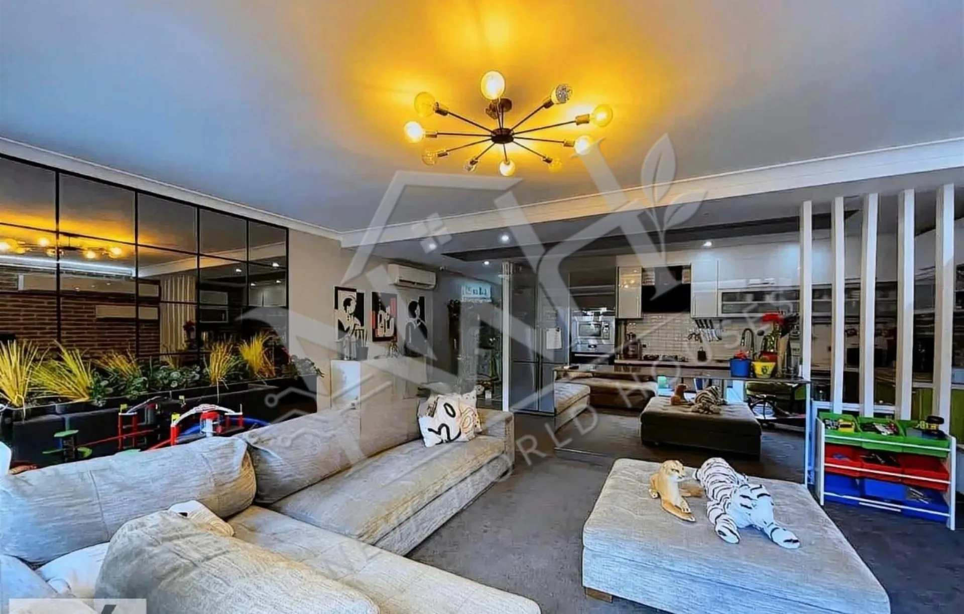 Garden Duplex for Sale in Şişli 2.5+1 Flat