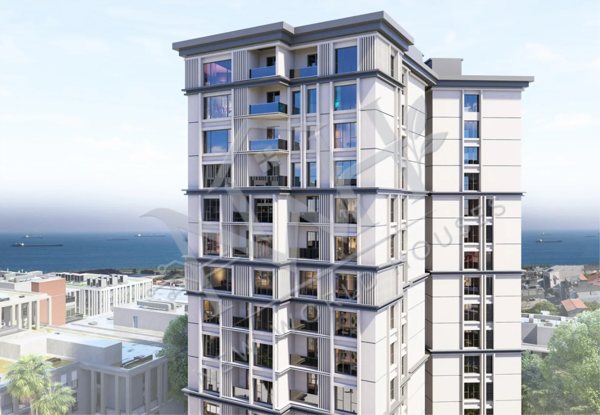 Luxury Apartments for Sale in Zeytinburnu, Central Location, Close to the Beach