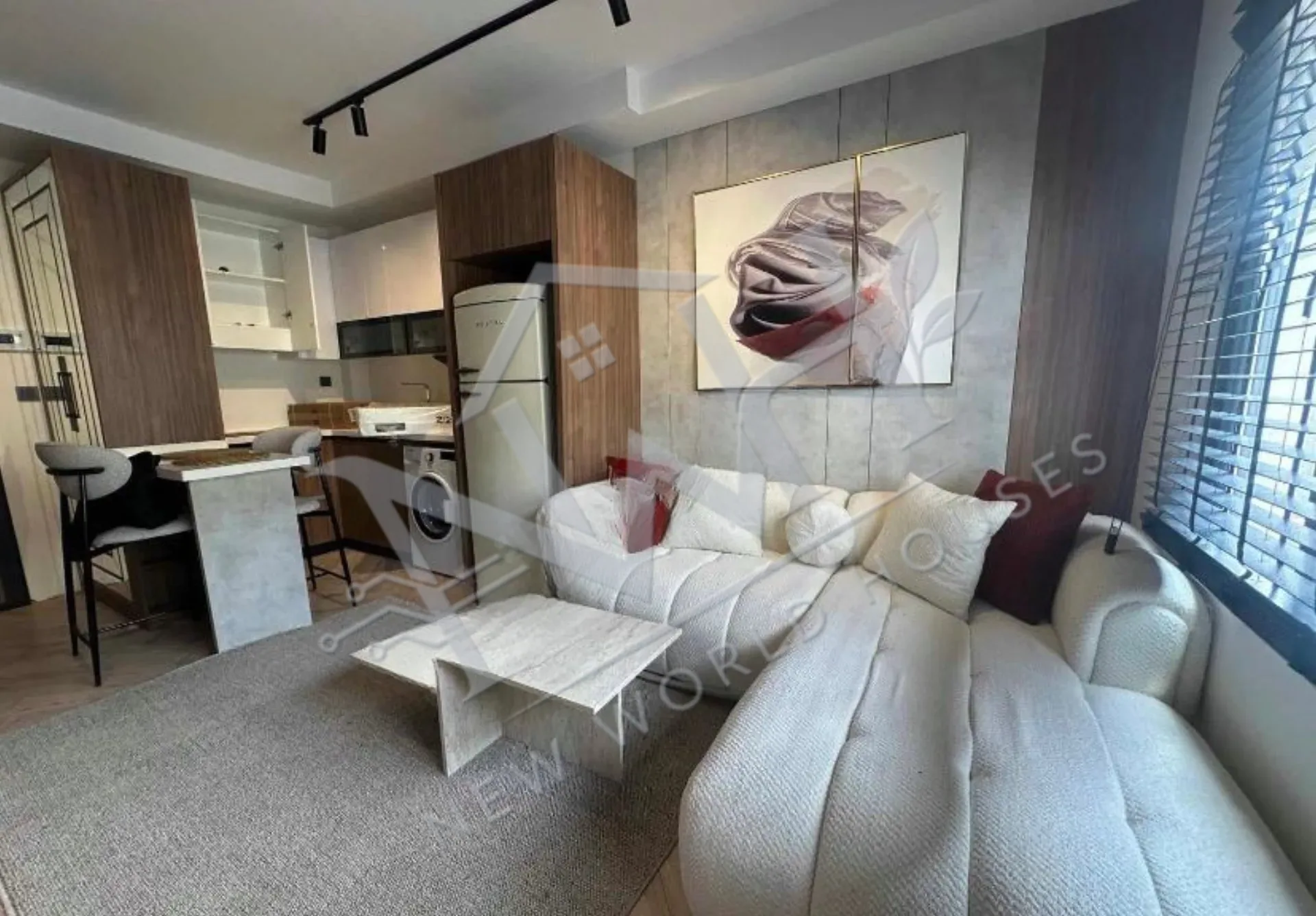 FURNISHED 1+1 LUXURY RESIDENCE FOR SALE IN LEVENT – NEXT TO KANYON MALL | HIGH RENTAL INCOME
