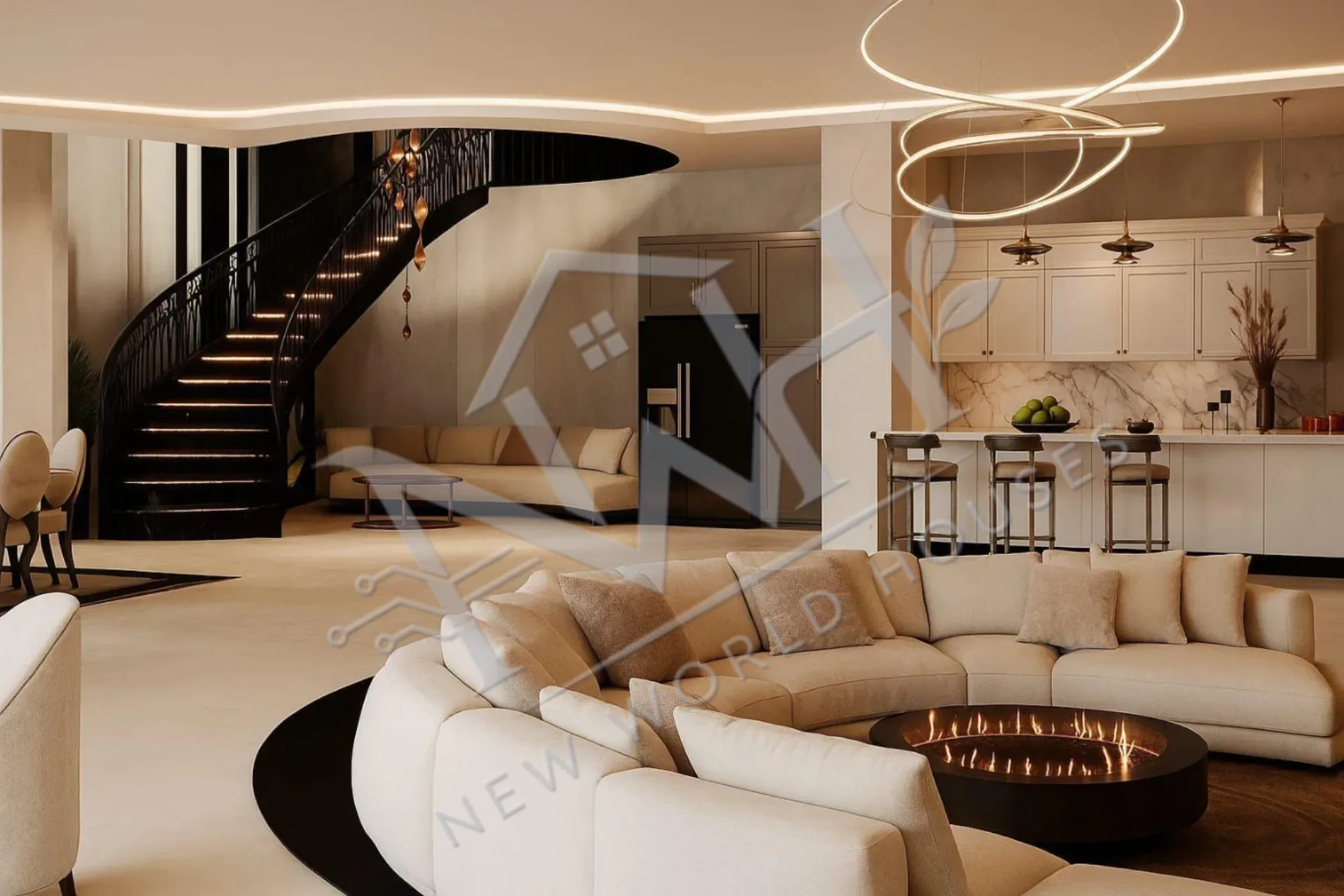 Ultra Luxury Detached Villa in Alkent 2000 Spa & Cinema Room