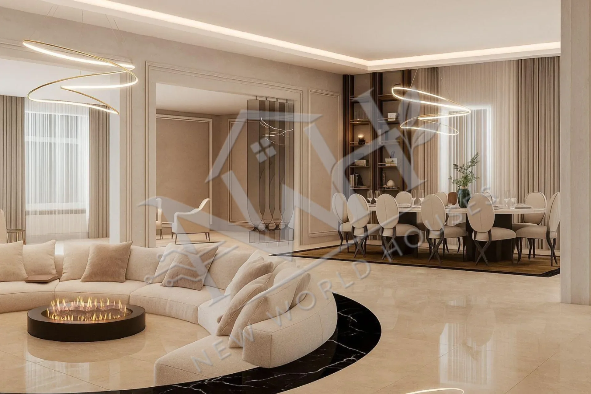 Ultra Luxury Detached Villa in Alkent 2000 Spa & Cinema Room