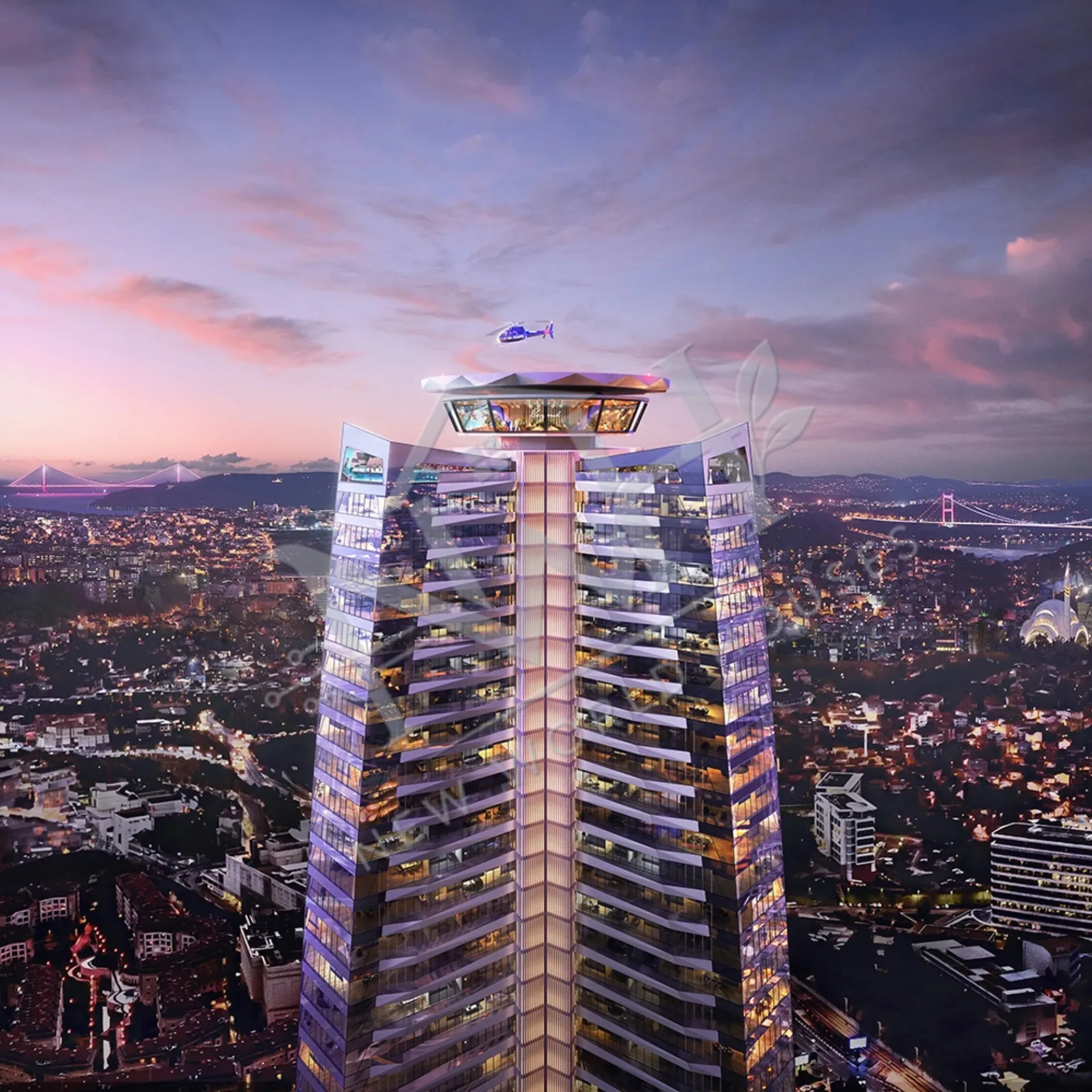 LUXURY SKY RESIDENCES IN MASLAK HIGH ROI & CITY LANDMARK PROJECT