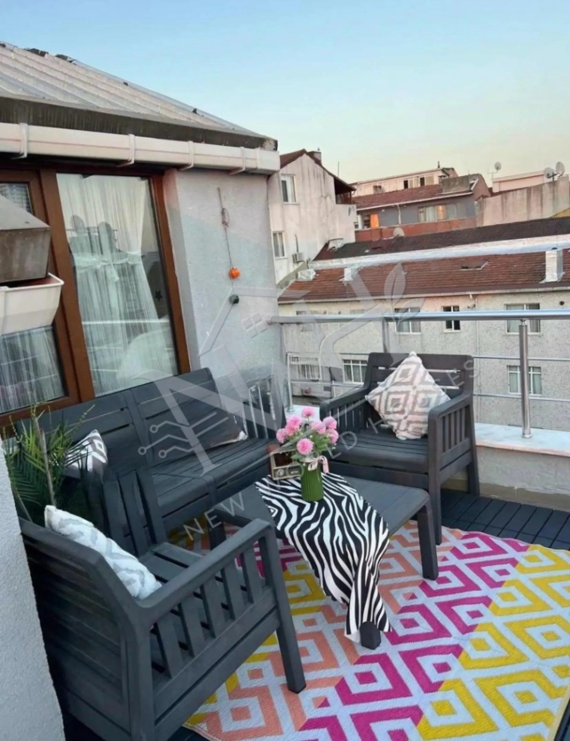Golden Horn View 4+2 Duplex | Two Private Terraces | Beyoğlu
