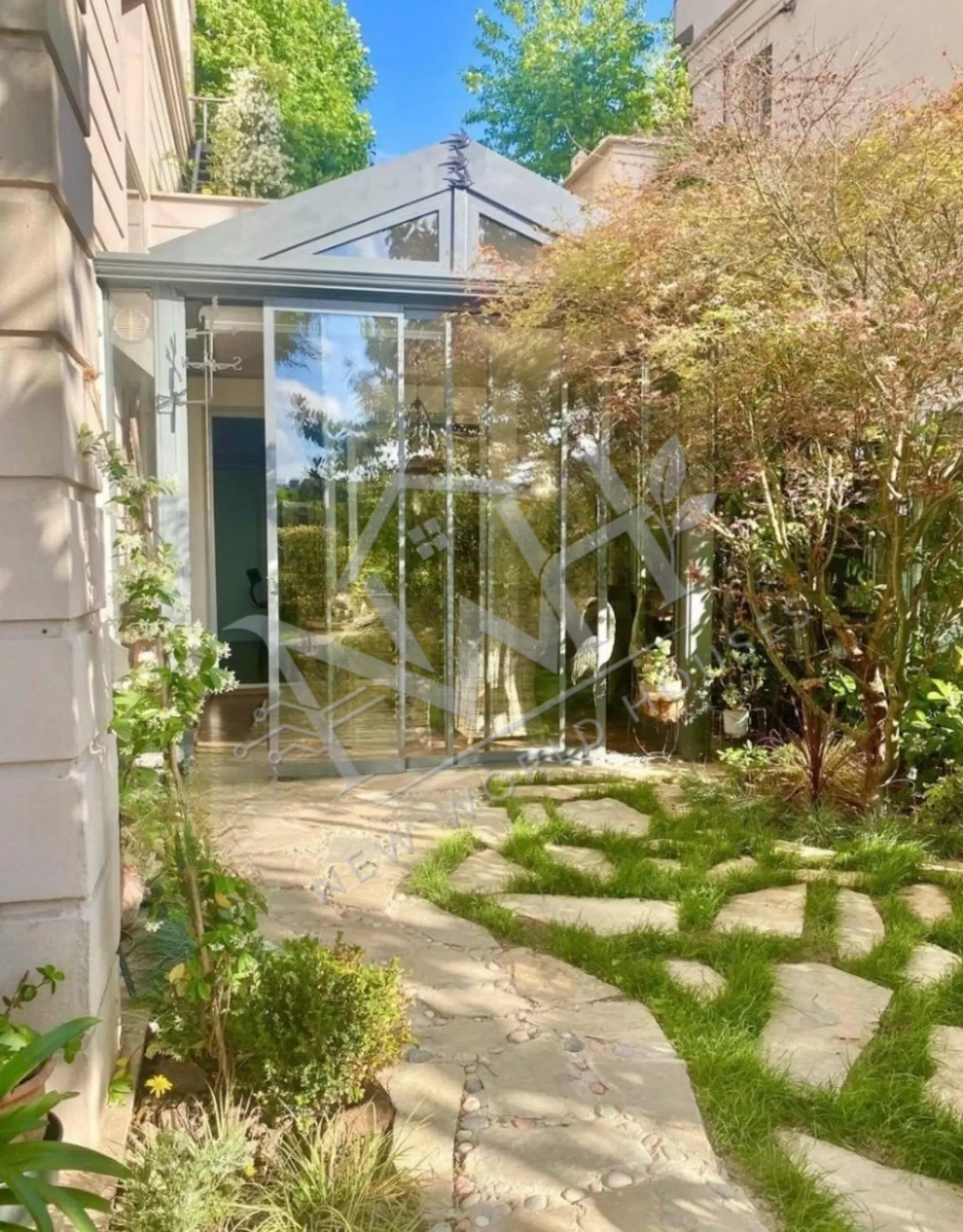 Garden Duplex for Sale in Zekeriyaköy, Istanbul | Private Garden, Pool & Fireplace