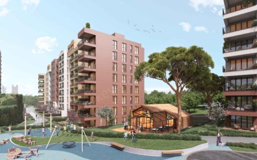 Luxury Family Apartments for Sale in Ümraniye Istanbul | Nature Concept Project
