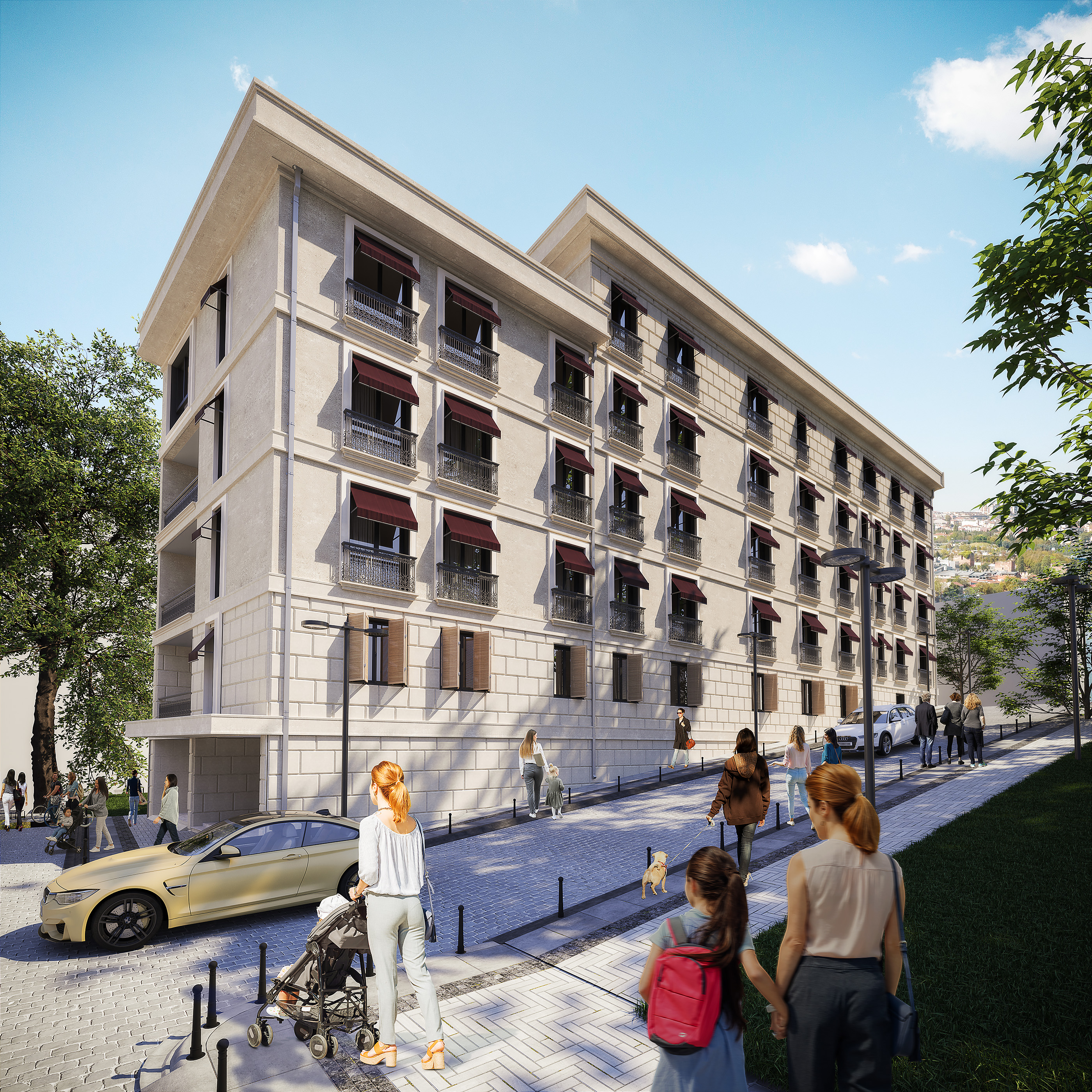 Luxury Golden Horn View Apartments for Sale in Istanbul | Golden Palace Project