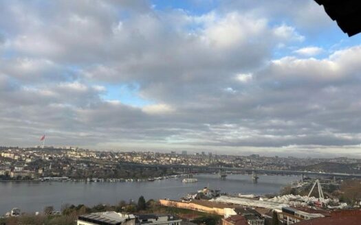 2+1 Apartment for Sale in Beyoglu Istanbul | Golden Horn View & Terrace