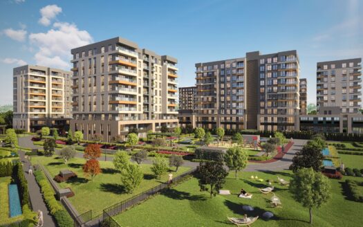 Luxury Apartments for Sale in Başakşehir Istanbul | Next to Çam & Sakura City Hospital with High Investment Potential