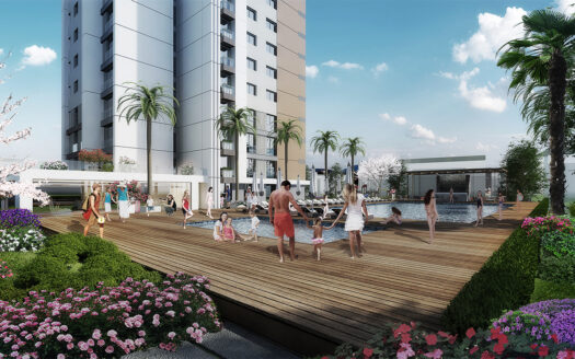 Sea View Luxury Apartments for Sale in Kartal Istanbul | Islands View Project